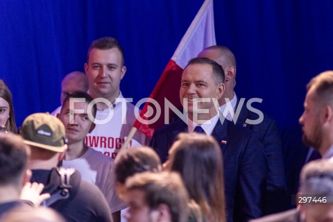  27.04.2025 LODZ<br />
KONWENCJA KAROLA NAWROCKIEGO W LODZI<br />
N/Z KAROL NAWROCKI<br />
 