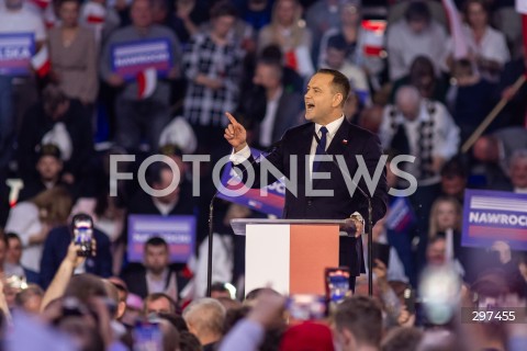  27.04.2025 LODZ<br />
KONWENCJA KAROLA NAWROCKIEGO W LODZI<br />
N/Z KAROL NAWROCKI<br />
 