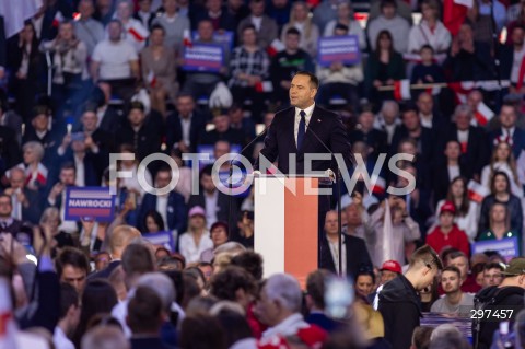  27.04.2025 LODZ<br />
KONWENCJA KAROLA NAWROCKIEGO W LODZI<br />
N/Z KAROL NAWROCKI<br />
 