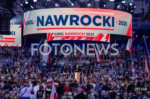  27.04.2025 LODZ<br />
KONWENCJA KAROLA NAWROCKIEGO W LODZI<br />
N/Z KAROL NAWROCKI<br />
 