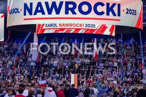  27.04.2025 LODZ<br />
KONWENCJA KAROLA NAWROCKIEGO W LODZI<br />
N/Z KAROL NAWROCKI<br />
 