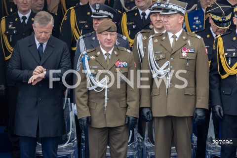  04.05.2025 WARSZAWA<br />
CENTRALNE OBCHODY DNIA STRAZAKA NA PLACU PILSUDSKIEGO W WARSZAWIE<br />
N/Z ANDRZEJ STANCZYK DAMIAN MATYSIAK PIOTR CWIK<br />
FOT. ANTONI BYSZEWSKI/FOTONEWS 