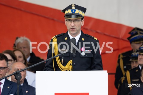  04.05.2025 WARSZAWA<br />
CENTRALNE OBCHODY DNIA STRAZAKA NA PLACU PILSUDSKIEGO W WARSZAWIE<br />
N/Z WOJCIECH KRUCZEK<br />
FOT. ANTONI BYSZEWSKI/FOTONEWS 