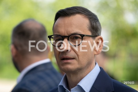  04.05.2025 WARSZAWA<br />
KONFERENCJA PRASOWA MATEUSZA MORAWIECKIEGO<br />
N/Z MATEUSZ MORAWIECKI<br />
FOT. MARCIN BANASZKIEWICZ/FOTONEWS  