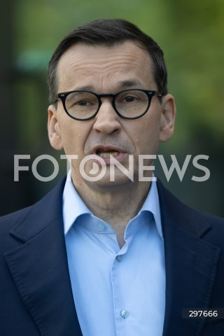  04.05.2025 WARSZAWA<br />
KONFERENCJA PRASOWA MATEUSZA MORAWIECKIEGO<br />
N/Z MATEUSZ MORAWIECKI<br />
FOT. MARCIN BANASZKIEWICZ/FOTONEWS  