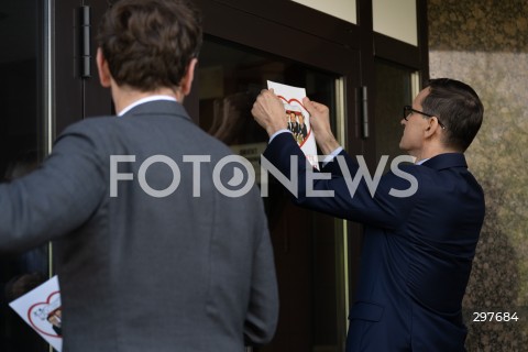  04.05.2025 WARSZAWA<br />
KONFERENCJA PRASOWA MATEUSZA MORAWIECKIEGO<br />
N/Z MATEUSZ MORAWIECKI<br />
FOT. MARCIN BANASZKIEWICZ/FOTONEWS  