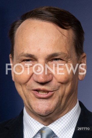  06.05.2025 WARSZAWA<br />
KONFERENCJA PRASOWA RADOSLAWA SIKORSKIEGO<br />
N/Z RADOSLAW SIKORSKI<br />
FOT. MARCIN BANASZKIEWICZ/FOTONEWS  
