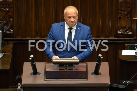  08.05.2025 WARSZAWA SEJM <br />
34. POSIEDZENIE SEJMU<br />
N/Z ARTUR SZALABAWKA<br />
FOT. ANTONI BYSZEWSKI/FOTONEWS 