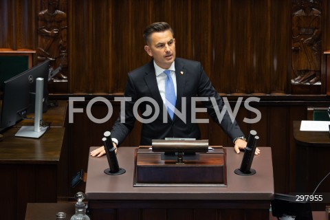  08.05.2025 WARSZAWA SEJM <br />
34. POSIEDZENIE SEJMU<br />
N/Z ARKADIUSZ MYRCHA<br />
FOT. ANTONI BYSZEWSKI/FOTONEWS 