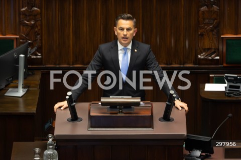  08.05.2025 WARSZAWA SEJM <br />
34. POSIEDZENIE SEJMU<br />
N/Z ARKADIUSZ MYRCHA<br />
FOT. ANTONI BYSZEWSKI/FOTONEWS 