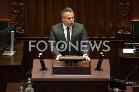  08.05.2025 WARSZAWA SEJM <br />
34. POSIEDZENIE SEJMU<br />
N/Z MIROSLAW ADAM ORLINSKI<br />
FOT. ANTONI BYSZEWSKI/FOTONEWS 