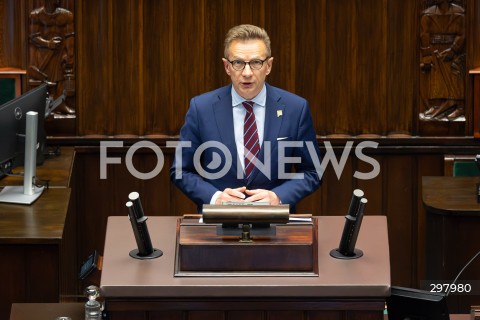 08.05.2025 WARSZAWA SEJM <br />
34. POSIEDZENIE SEJMU<br />
N/Z RAFAL KASPRZYK<br />
FOT. ANTONI BYSZEWSKI/FOTONEWS 