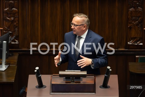  08.05.2025 WARSZAWA SEJM <br />
34. POSIEDZENIE SEJMU<br />
N/Z ANDRZEJ GAWRON<br />
FOT. ANTONI BYSZEWSKI/FOTONEWS 