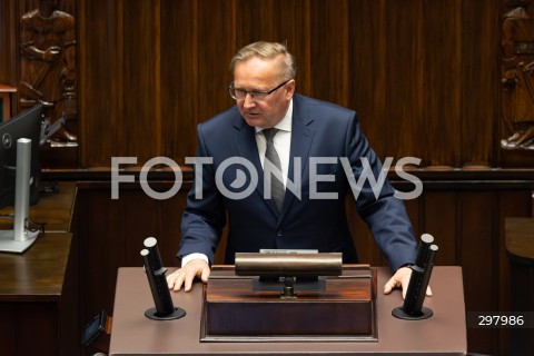  08.05.2025 WARSZAWA SEJM <br />
34. POSIEDZENIE SEJMU<br />
N/Z ANDRZEJ GAWRON<br />
FOT. ANTONI BYSZEWSKI/FOTONEWS 