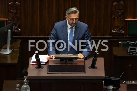  08.05.2025 WARSZAWA SEJM <br />
34. POSIEDZENIE SEJMU<br />
N/Z WALDEMAR SLUGOCKI<br />
FOT. ANTONI BYSZEWSKI/FOTONEWS 
