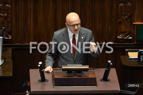  09.05.2025 WARSZAWA<br />
34. POSIEDZENIE SEJMU<br />
N/Z DARIUSZ MATECKI<br />
FOT. ANTONI BYSZEWSKI/FOTONEWS 