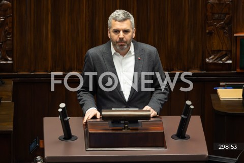  09.05.2025 WARSZAWA<br />
34. POSIEDZENIE SEJMU<br />
N/Z MACIEJ KONIECZNY<br />
FOT. ANTONI BYSZEWSKI/FOTONEWS 