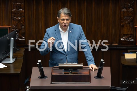  09.05.2025 WARSZAWA<br />
34. POSIEDZENIE SEJMU<br />
N/Z PIOTR KALETA<br />
FOT. ANTONI BYSZEWSKI/FOTONEWS 