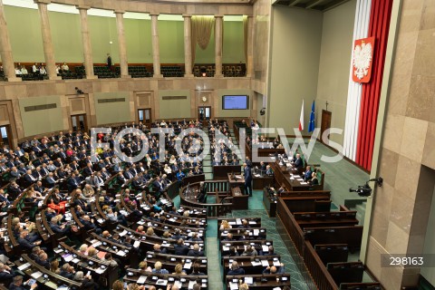  09.05.2025 WARSZAWA<br />
34. POSIEDZENIE SEJMU<br />
N/Z PELNA SALA OBRAD PODCZAS GLOSOWAN<br />
FOT. ANTONI BYSZEWSKI/FOTONEWS 