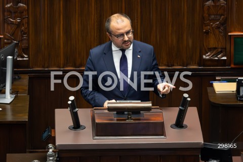  09.05.2025 WARSZAWA<br />
34. POSIEDZENIE SEJMU<br />
N/Z KRZYSZTOF SZCZUCKI<br />
FOT. ANTONI BYSZEWSKI/FOTONEWS 