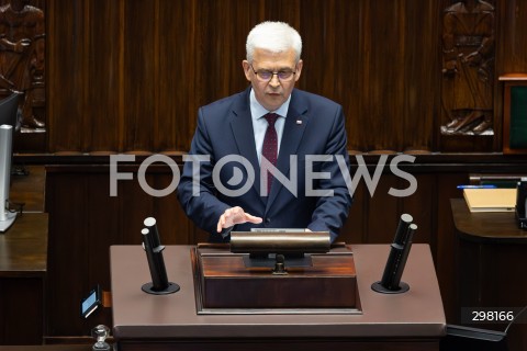  09.05.2025 WARSZAWA<br />
34. POSIEDZENIE SEJMU<br />
N/Z IRENEUSZ ZYSKA<br />
FOT. ANTONI BYSZEWSKI/FOTONEWS 