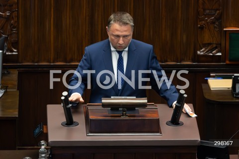  09.05.2025 WARSZAWA<br />
34. POSIEDZENIE SEJMU<br />
N/Z MARCIN KIERWINSKI<br />
FOT. ANTONI BYSZEWSKI/FOTONEWS 