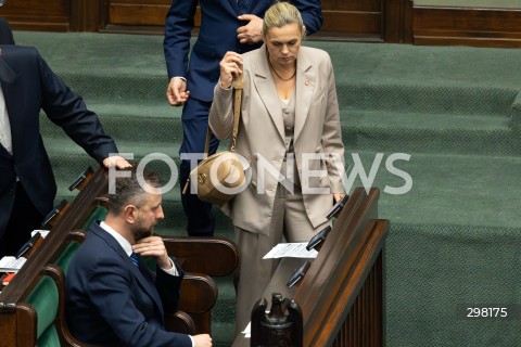  09.05.2025 WARSZAWA<br />
34. POSIEDZENIE SEJMU<br />
N/Z BARBARA NOWACKA<br />
FOT. ANTONI BYSZEWSKI/FOTONEWS 