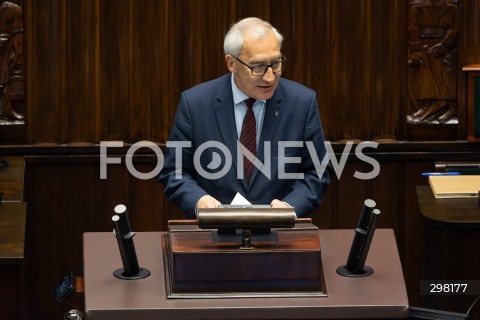  09.05.2025 WARSZAWA<br />
34. POSIEDZENIE SEJMU<br />
N/Z KAZIMIERZ SMOLINSKI<br />
FOT. ANTONI BYSZEWSKI/FOTONEWS 