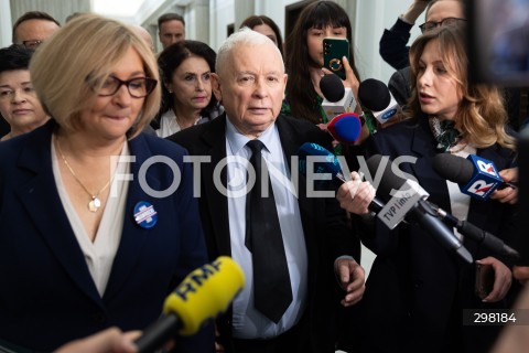  09.05.2025 WARSZAWA<br />
34. POSIEDZENIE SEJMU<br />
N/Z JAROSLAW KACZYNSKI<br />
FOT. ANTONI BYSZEWSKI/FOTONEWS 
