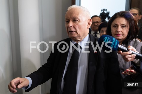  09.05.2025 WARSZAWA<br />
34. POSIEDZENIE SEJMU<br />
N/Z JAROSLAW KACZYNSKI<br />
FOT. ANTONI BYSZEWSKI/FOTONEWS 