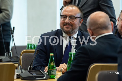  09.05.2025 WARSZAWA<br />
34. POSIEDZENIE SEJMU POSIEDZENIE KOMISJI SPRAWIEDLIWOSCI I PRAW CZLOWIEKA<br />
N/Z KRZYSZTOF SZCZUCKI<br />
FOT. ANTONI BYSZEWSKI/FOTONEWS 