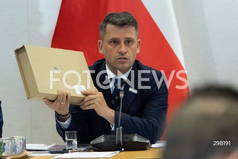  09.05.2025 WARSZAWA<br />
34. POSIEDZENIE SEJMU POSIEDZENIE KOMISJI SPRAWIEDLIWOSCI I PRAW CZLOWIEKA<br />
N/Z PAWEL SLIZ<br />
FOT. ANTONI BYSZEWSKI/FOTONEWS 