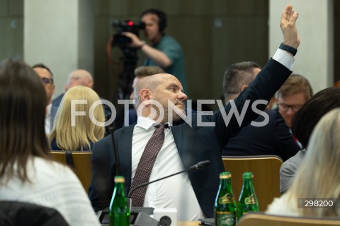  09.05.2025 WARSZAWA<br />
34. POSIEDZENIE SEJMU POSIEDZENIE KOMISJI SPRAWIEDLIWOSCI I PRAW CZLOWIEKA<br />
N/Z MARIUSZ GOSEK<br />
FOT. ANTONI BYSZEWSKI/FOTONEWS 