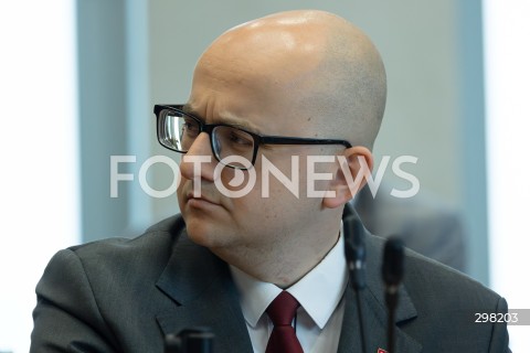  09.05.2025 WARSZAWA<br />
34. POSIEDZENIE SEJMU POSIEDZENIE KOMISJI SPRAWIEDLIWOSCI I PRAW CZLOWIEKA<br />
N/Z DARIUSZ MATECKI<br />
FOT. ANTONI BYSZEWSKI/FOTONEWS 