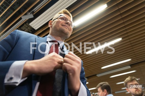  09.05.2025 WARSZAWA<br />
34. POSIEDZENIE SEJMU POSIEDZENIE KOMISJI SPRAWIEDLIWOSCI I PRAW CZLOWIEKA<br />
N/Z MICHAL WOS<br />
FOT. ANTONI BYSZEWSKI/FOTONEWS 