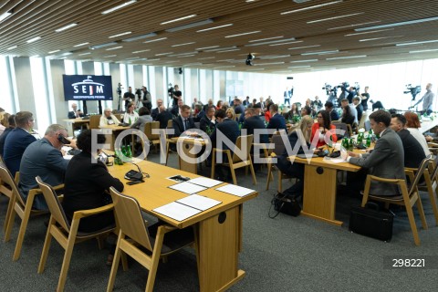  09.05.2025 WARSZAWA<br />
34. POSIEDZENIE SEJMU POSIEDZENIE KOMISJI SPRAWIEDLIWOSCI I PRAW CZLOWIEKA<br />
FOT. ANTONI BYSZEWSKI/FOTONEWS 