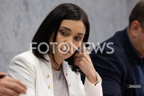  09.05.2025 WARSZAWA<br />
34. POSIEDZENIE SEJMU POSIEDZENIE KOMISJI SLEDCZEJ DS. PEGASUSA<br />
N/Z MAGDALENA SROKA<br />
FOT. ANTONI BYSZEWSKI/FOTONEWS 