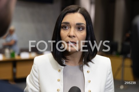  09.05.2025 WARSZAWA<br />
34. POSIEDZENIE SEJMU POSIEDZENIE KOMISJI SLEDCZEJ DS. PEGASUSA<br />
N/Z MAGDALENA SROKA<br />
FOT. ANTONI BYSZEWSKI/FOTONEWS 