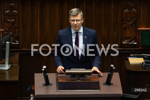  09.05.2025 WARSZAWA<br />
34. POSIEDZENIE SEJMU<br />
N/Z MARCIN WARCHOL<br />
FOT. ANTONI BYSZEWSKI/FOTONEWS 
