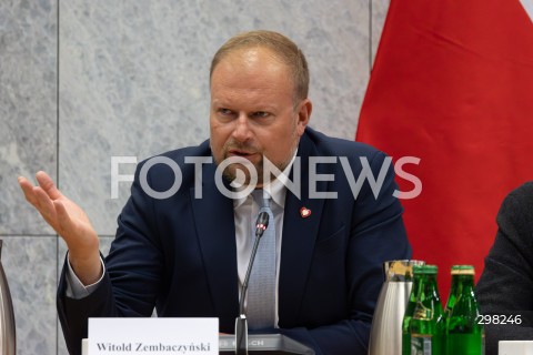  09.05.2025 WARSZAWA<br />
34. POSIEDZENIE SEJMU POSIEDZENIE KOMISJI SLEDCZEJ DS. PEGASUSA<br />
N/Z WITOLD ZEMBACZYNSKI<br />
FOT. ANTONI BYSZEWSKI/FOTONEWS 