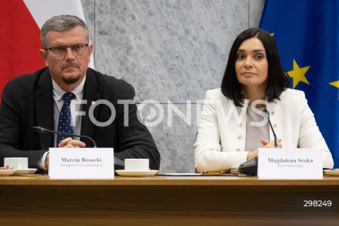  09.05.2025 WARSZAWA<br />
34. POSIEDZENIE SEJMU POSIEDZENIE KOMISJI SLEDCZEJ DS. PEGASUSA<br />
N/Z MARCIN BOSACKI MAGDALENA SROKA<br />
FOT. ANTONI BYSZEWSKI/FOTONEWS 