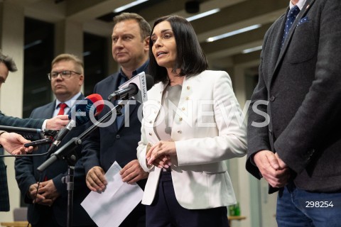  09.05.2025 WARSZAWA<br />
34. POSIEDZENIE SEJMU POSIEDZENIE KOMISJI SLEDCZEJ DS. PEGASUSA<br />
N/Z MAGDALENA SROKA TOMASZ TRELA<br />
FOT. ANTONI BYSZEWSKI/FOTONEWS 