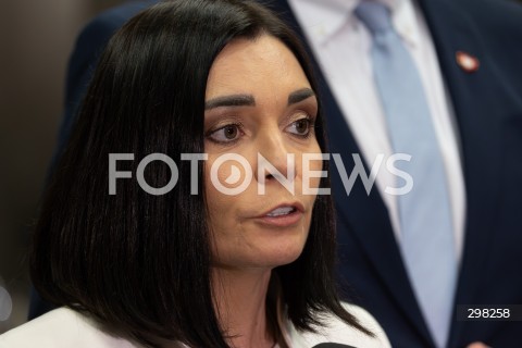  09.05.2025 WARSZAWA<br />
34. POSIEDZENIE SEJMU POSIEDZENIE KOMISJI SLEDCZEJ DS. PEGASUSA<br />
N/Z MAGDALENA SROKA<br />
FOT. ANTONI BYSZEWSKI/FOTONEWS 