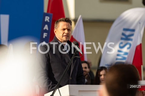  09.05.2025 LODZ<br />
SPOTKANIE RAFALA TRZASKOWSKIEGO Z MIESZKANCAMI W LODZI<br />
N/Z RAFAL TRZASKOWSKI<br />
 