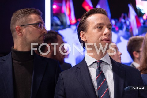  18.05.2025 WARSZAWA<br />
WYBORY PREZYDENCKIE 2025<br />
WIECZOR WYBORCZY SLAWOMIRA MENTZENA<br />
N/Z KRZYSZTOF BOSAK<br />
FOT. ANTONI BYSZEWSKI/FOTONEWS 