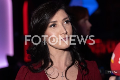  18.05.2025 WARSZAWA<br />
WYBORY PREZYDENCKIE 2025<br />
WIECZOR WYBORCZY SLAWOMIRA MENTZENA<br />
N/Z EWA ZAJACZKOWSKA HERNIK<br />
FOT. ANTONI BYSZEWSKI/FOTONEWS 