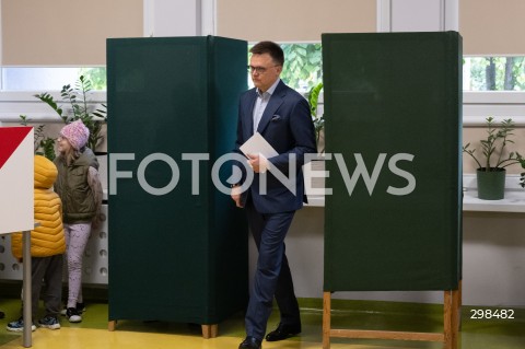  18.05.2025 OTWOCK<br />
WYBORY PREZYDENCKIE 2025<br />
N/Z SZYMON HOLOWNIA<br />
FOT. MARCIN BANASZKIEWICZ/FOTONEWS  