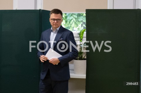  18.05.2025 OTWOCK<br />
WYBORY PREZYDENCKIE 2025<br />
N/Z SZYMON HOLOWNIA<br />
FOT. MARCIN BANASZKIEWICZ/FOTONEWS  