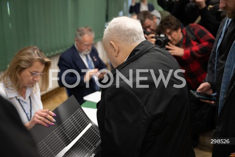  18.05.2025 WARSZAWA<br />
WYBORY PREZYDENCKIE 2025<br />
N/Z JAROSLAW KACZYNSKI<br />
FOT. MARCIN BANASZKIEWICZ/FOTONEWS  