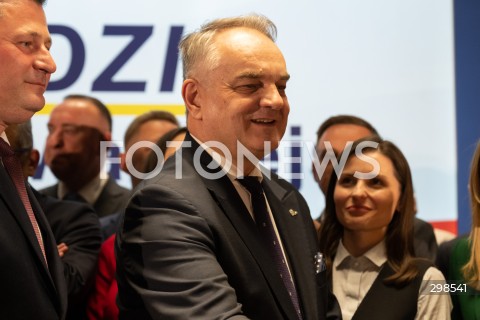  18.05.2025 WARSZAWA<br />
WYBORY PREZYDENCKIE 2025<br />
WIECZOR WYBORCZY SZYMONA HOLOWNI<br />
N/Z WALDEMAR PAWLAK<br />
FOT. MARCIN BANASZKIEWICZ/FOTONEWS  